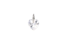 Load the image into the gallery viewer, crystal piercing pendant heart round drops piercinginspiration®