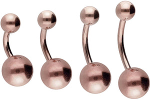 Basic navel piercing barbell piercinginspiration®