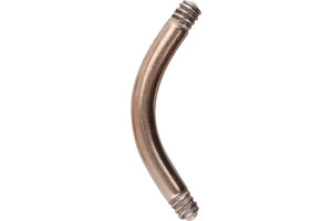 Basic Rook Banana Rod Surgical steel barbell piercinginspiration®