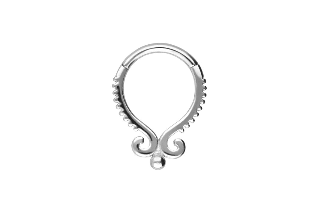 Clicker Ring Septum Daith Oriental piercinginspiration®