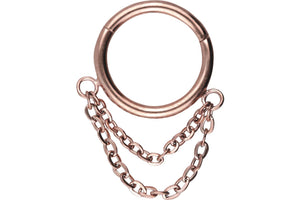 Clicker Ring 2 chains piercinginspiration®