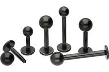 Load image into gallery viewer, Titanium Basic Labret Ear Piercing Barbell piercinginspiration®