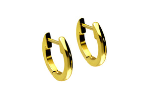 Kreolen Flach Clicker Ring Paar Ohrringe piercinginspiration®
