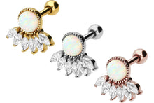 Upload the image to the gallery viewer, crystal opal ear piercing piercinginspiration®