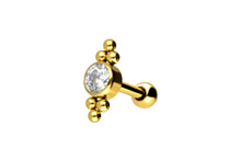Load image into gallery viewer, Crystal Mini 6 Ball Ear Piercing piercinginspiration®