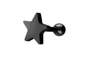 Star ear piercing barbell piercinginspiration®