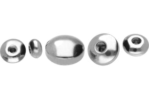 Screw disc flat surgical steel replacement ball piercinginspiration®