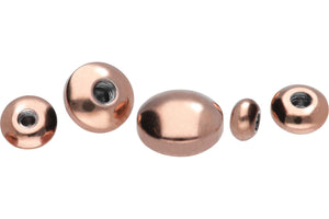 Screw disc flat surgical steel replacement ball piercinginspiration®