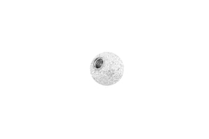 Diamond optic screw-in ball Surgical steel replacement ball piercinginspiration®
