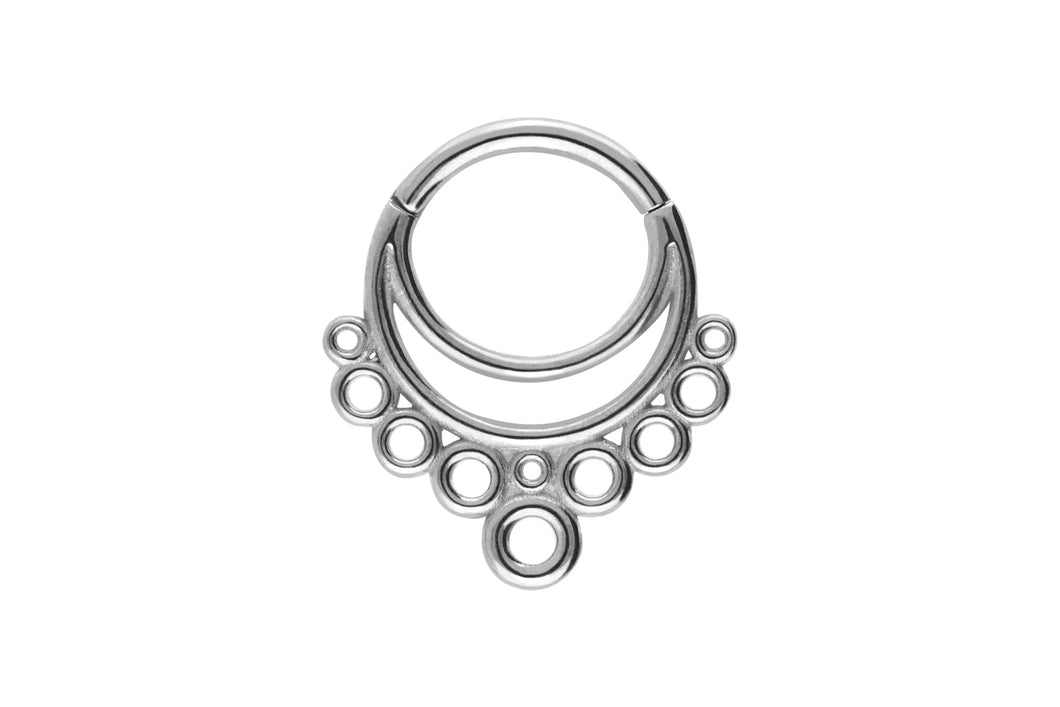 Clicker Doppel Ring Kreise piercinginspiration®