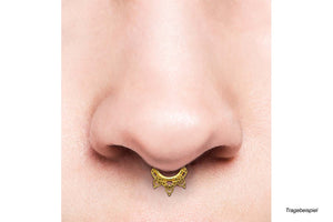 Oriental Herzen Ring Clicker piercinginspiration®