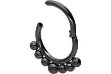 Upload the image to the gallery viewer, Clicker Ring 7 balls piercinginspiration®