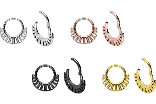 Clicker Ring Maya Neu Segmentring piercinginspiration®