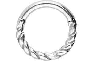 Clicker Ring Twisted piercinginspiration®