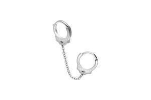 Industrial handcuff clicker ring piercinginspiration®