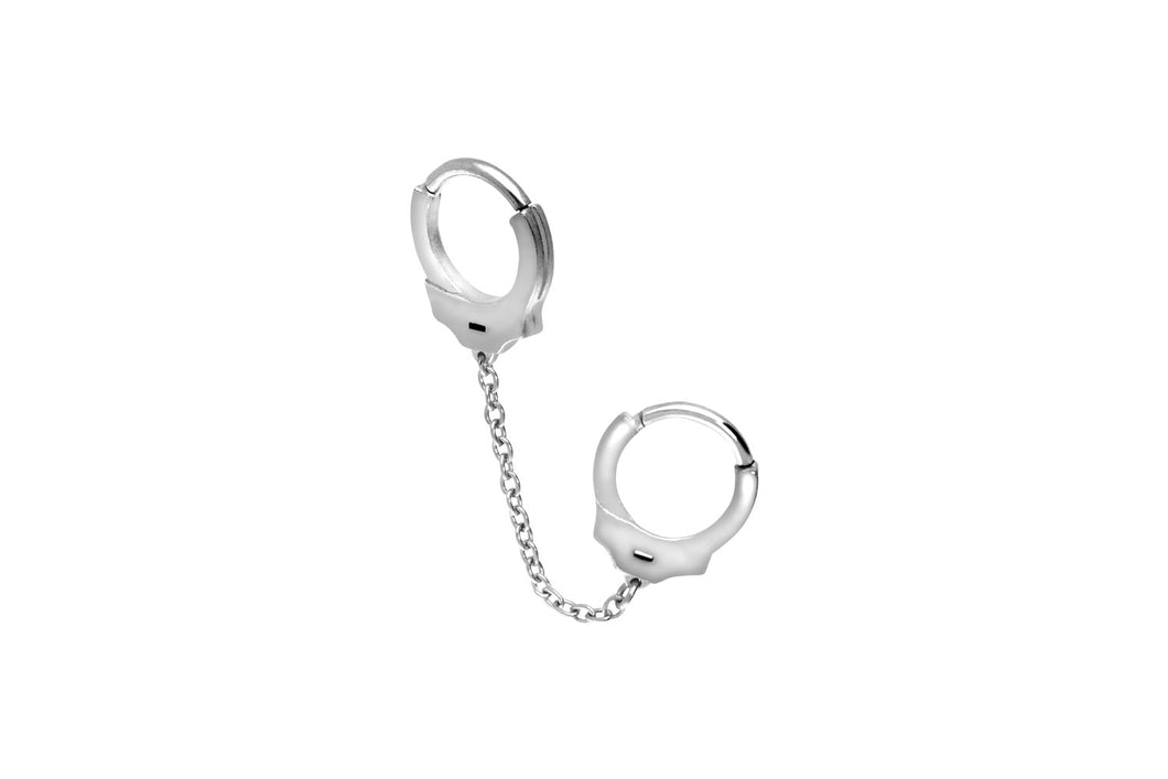 Industrial Handschellen Clicker Ring piercinginspiration®