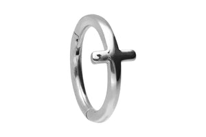 Cross clicker ring segment ring piercinginspiration®