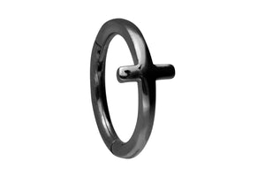 Cross clicker ring segment ring piercinginspiration®