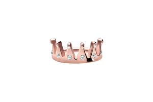 Crown Crystals Clicker Ring piercinginspiration®