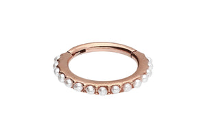 Clicker anillo de perlas múltiples piercinginspiration®