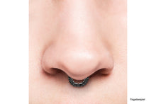 Laden Sie das Bild in den Galerie-Viewer, Clicker Ring Kranz Weizen piercinginspiration®