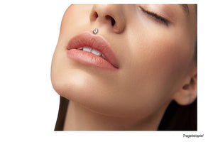 Titan PTFE Kugeln Tropfen Kristall Innengewinde Labret Ohrpiercing piercinginspiration®