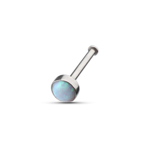Piercing all'orecchio con borchie in opale piercinginspiration®