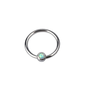 Disco opale con anello di serraggio piercinginspiration®