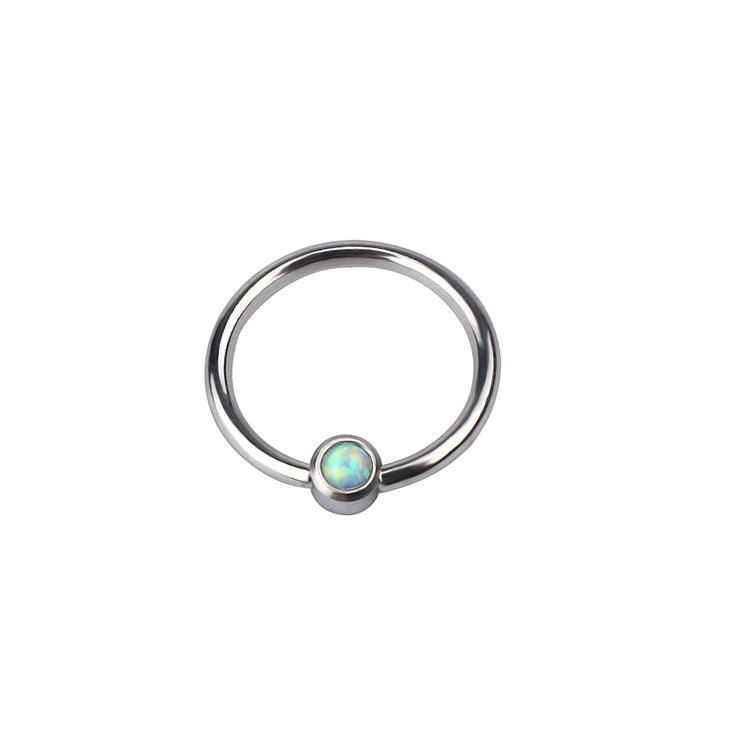Klemm Ring Opal Disc piercinginspiration®