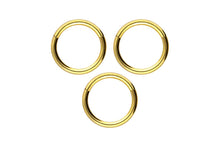Load the image into the gallery viewer, saver set Basic Ring Clicker Titan piercinginspiration®