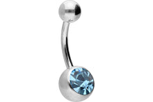 Upload the picture to the gallery viewer, crystal navel piercing surgical steel piercinginspiration®