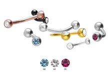 Upload the picture to the gallery viewer, Titan Crystal Rook Banana piercinginspiration®