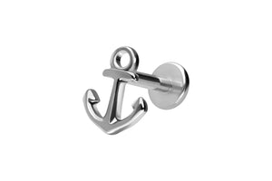 Titanium internal thread Labret anchor ear piercing piercinginspiration®