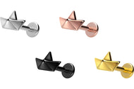 Titan Papier Schiff Innengewinde Labret Ohrpiercing piercinginspiration®