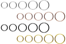 Cargue la imagen en el visor de la galería, anillo de segmento Titan Basic flexible piercinginspiration®