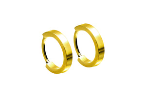 Titan Kreolen Clicker Ring Ohrstecker Paar Breit Ohrringe piercinginspiration®