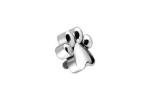 Load the picture into the gallery viewer, Titanium Paw Dog Screw Attachment with External Thread piercinginspiration®