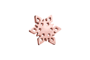 Titanium snowflake screw attachment with external thread piercinginspiration®