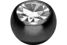 Cargue la imagen en el visor de la galería, bola de repuesto de bola roscada de cristal de titanio piercinginspiration®