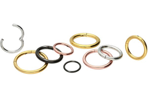 Titan Basic Clicker Ring piercinginspiration®