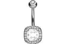 Upload the image to the gallery viewer, Large Crystal Jewel Navel Piercing piercinginspiration®